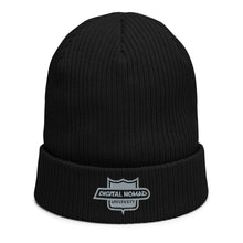 Load image into Gallery viewer, DNU Logo - Organic ribbed beanie